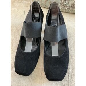 Paul Green Theory Black Suede Pump Heels Size 6